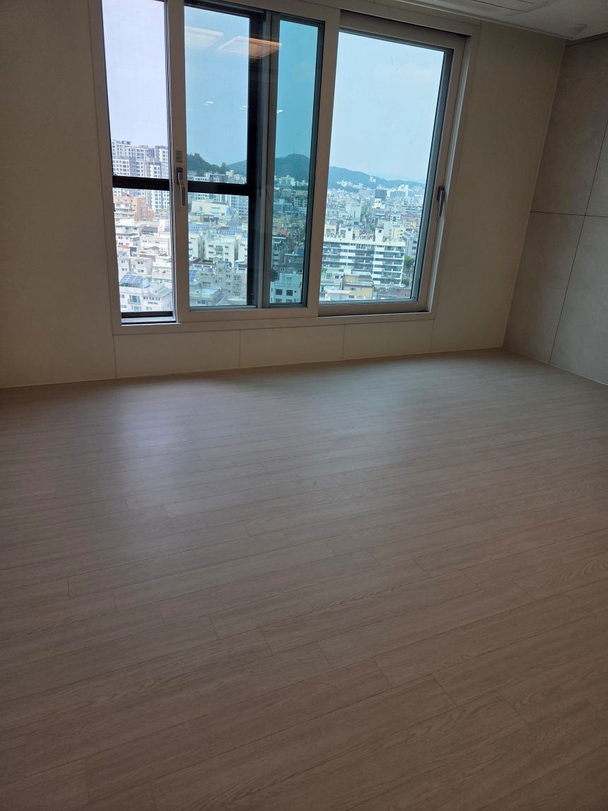 은평 자이더스타 아파트 입주 전 새집증후군 시공 현장