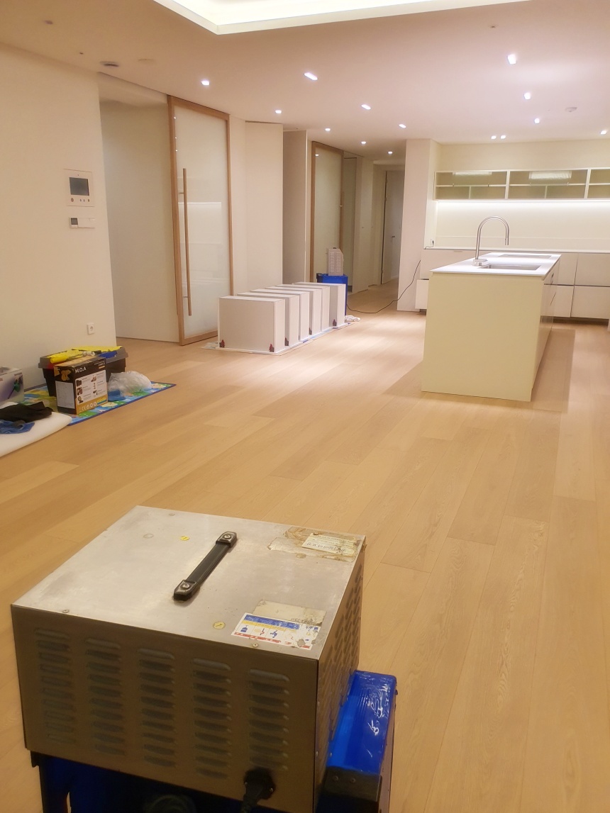 반딧불이 새집증후군 오존공정 오존 발생기 시공 사진